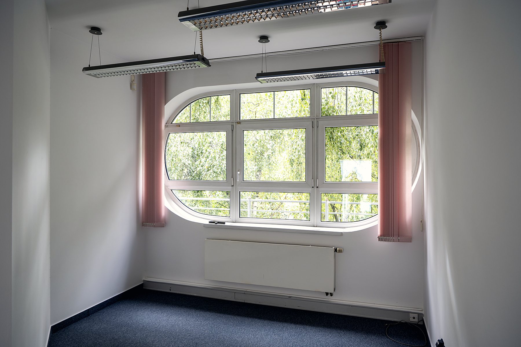 Office with feature window